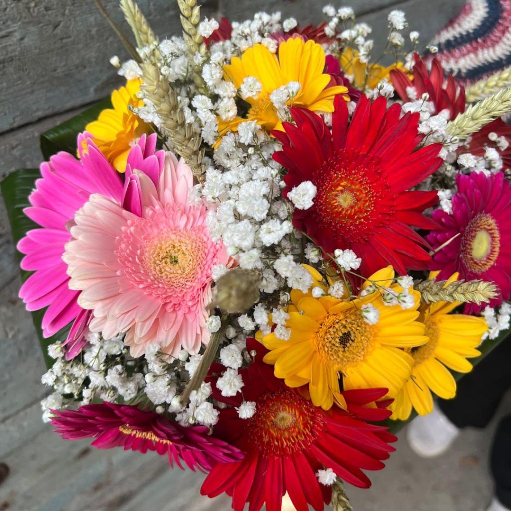 Bouquet gerbere coloratissime