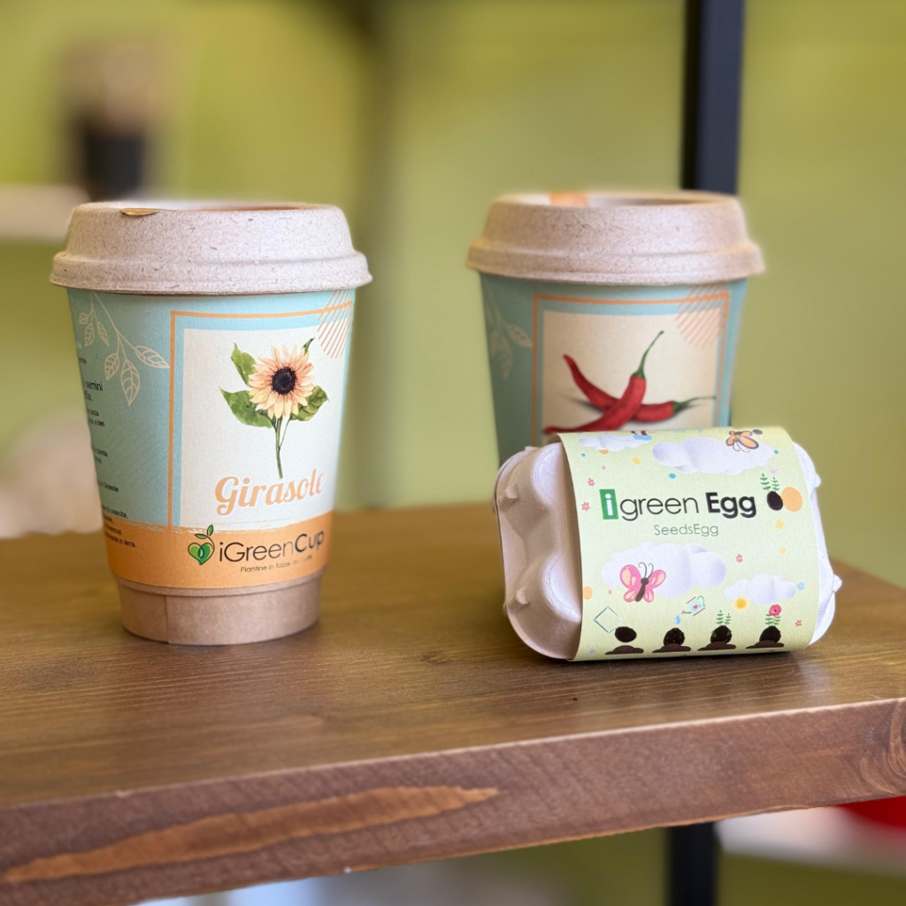 GreenCup piante che fioriscono